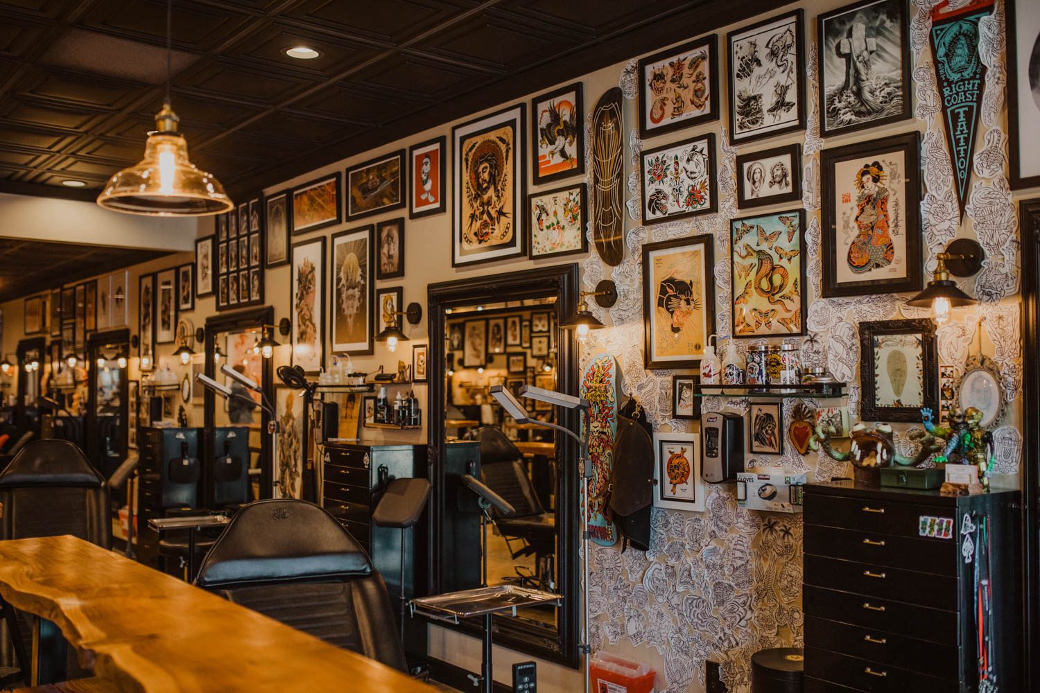 Chapter One Tattoo interior gallery