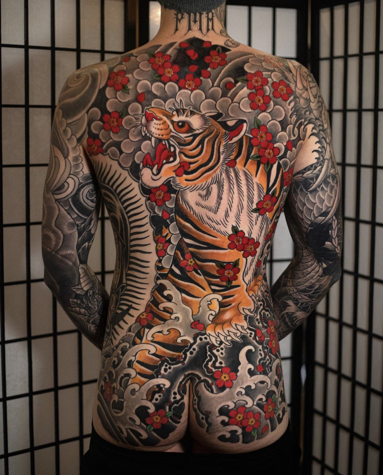 Japanese traditional full back piece
